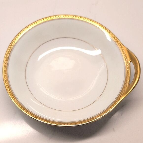 Elegant Wellesley by Haviland Limoges Porcelain Lemon Bowl Serving Dish Vintage - Picture 1 of 8